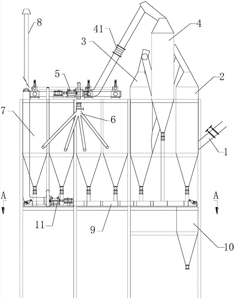 Submerged arc furnace gas recycling method and equipment