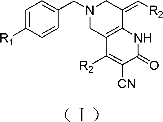 Tetrahydropyridopyridone derivative as well as preparation method and application thereof