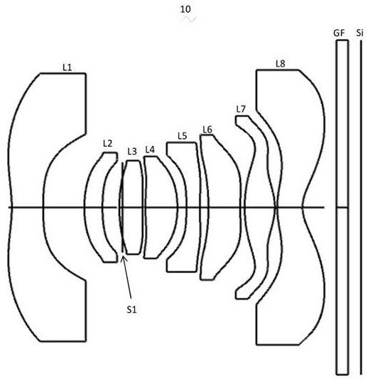 Camera shooting optical lens