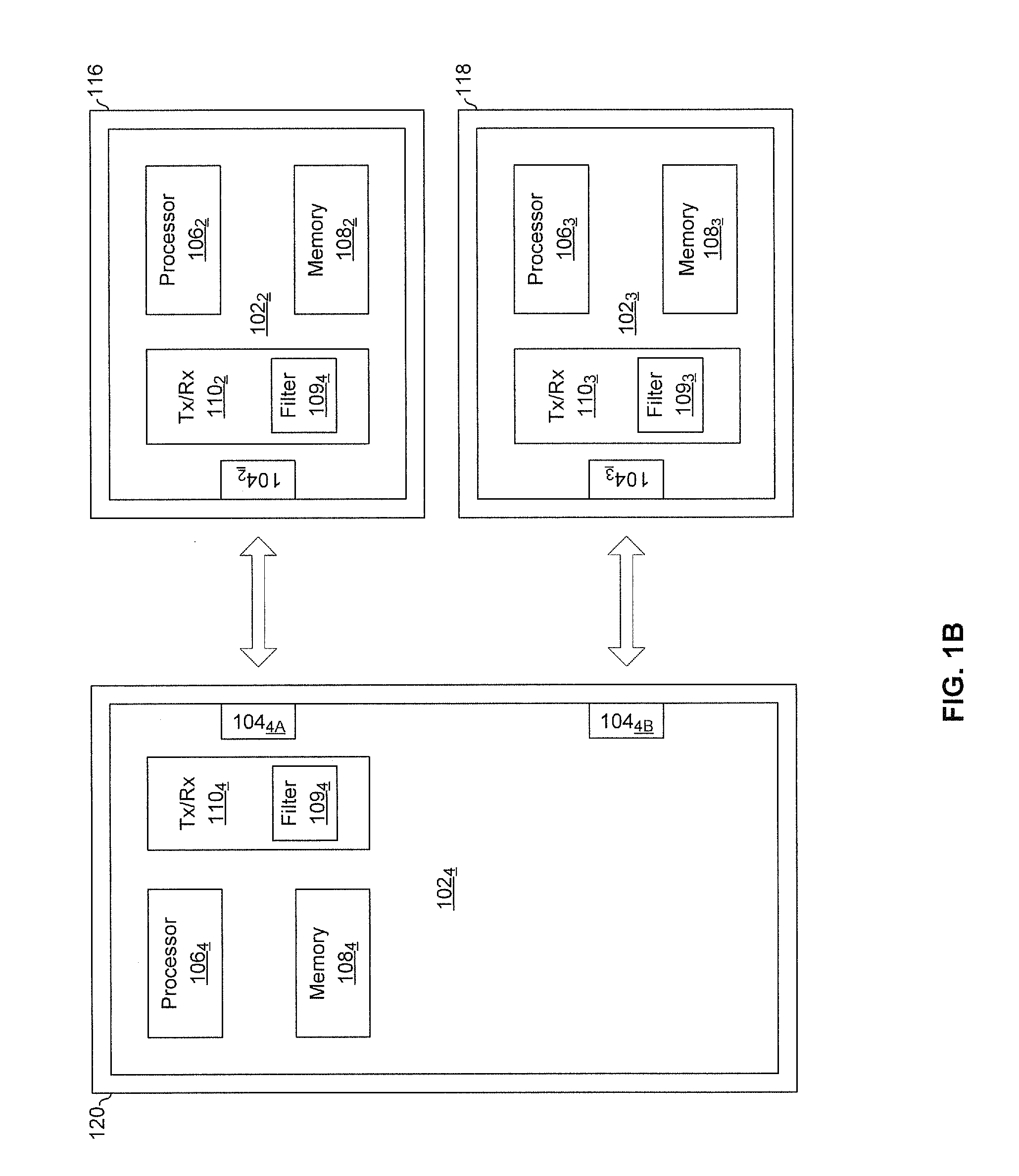 Method and system for point-to-point wireless communications utilizing leaky wave antennas