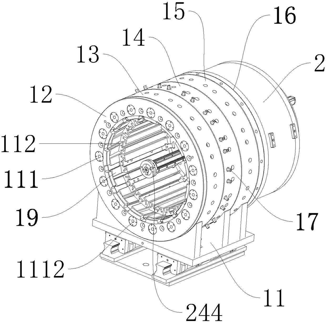 Efficient OLED evaporation equipment