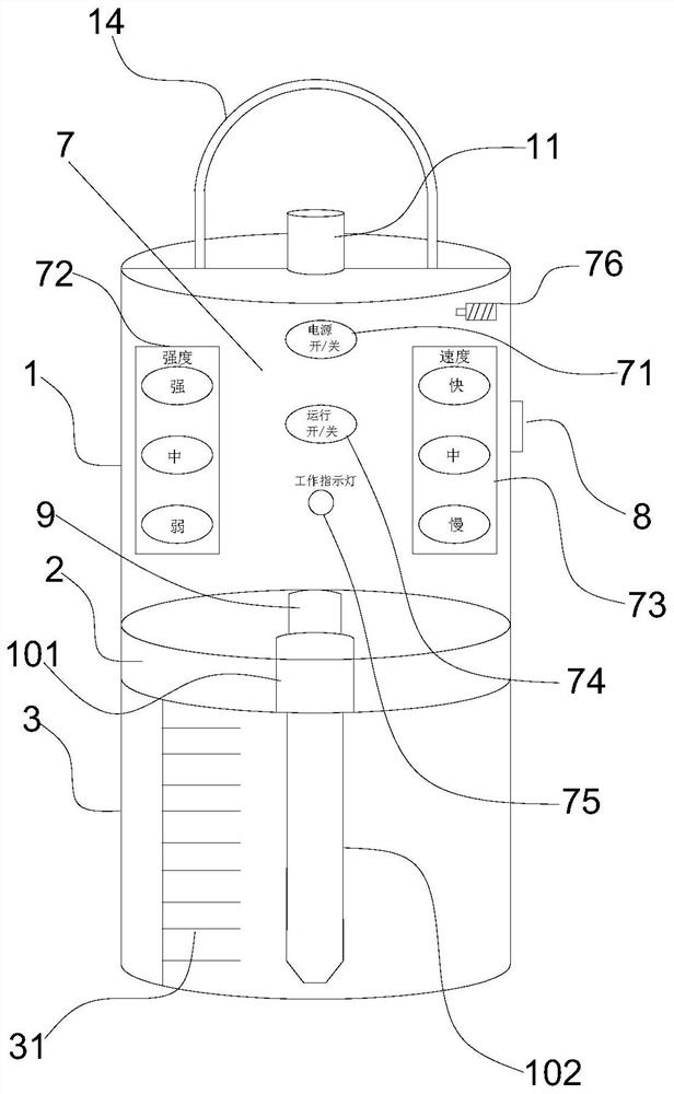 Automatic feeding machine for tube feeding of patients with dysphagia