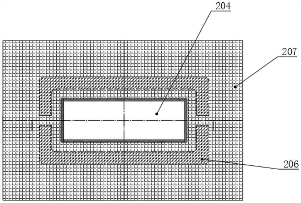 Heat treatment furnace for nanocrystalline magnetic core