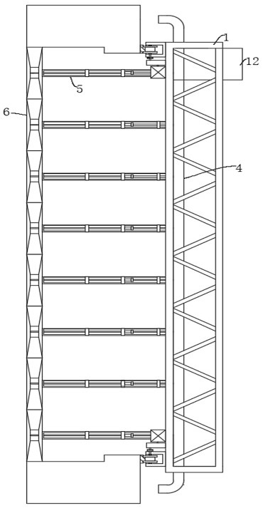 Pumping truss type suction dredger and mounting method