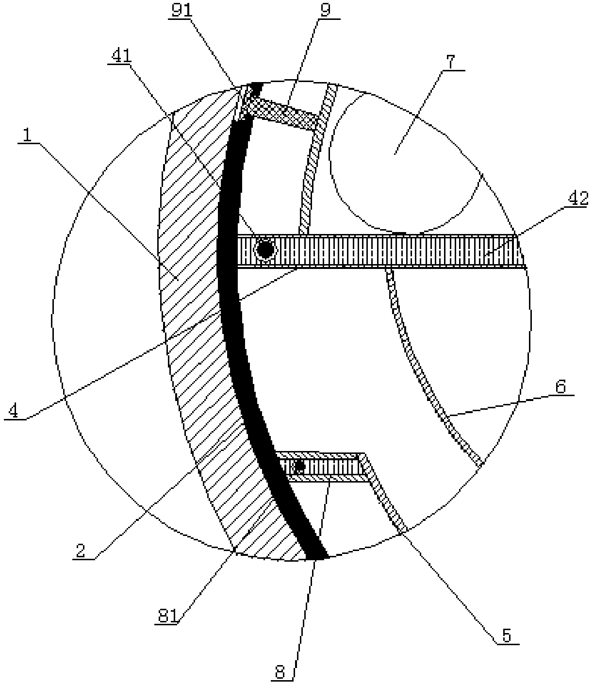 Cable convenient to branch for trunk line