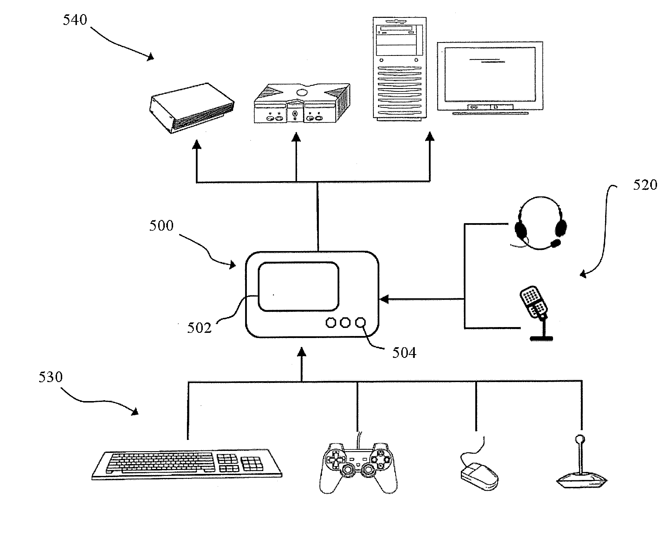 Voice command game controlling apparatus and method of the same
