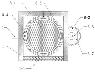 Screening device for cosmetic powdery raw material production
