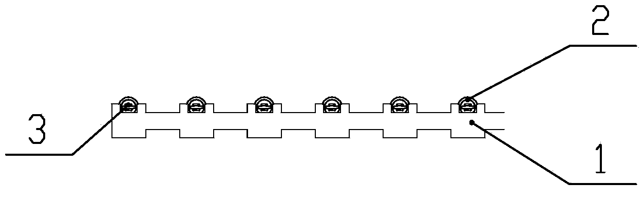 Chain for agricultural harvester and chain accessory for agricultural harvester