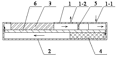 Glue pouring electronic token and glue pouring process method