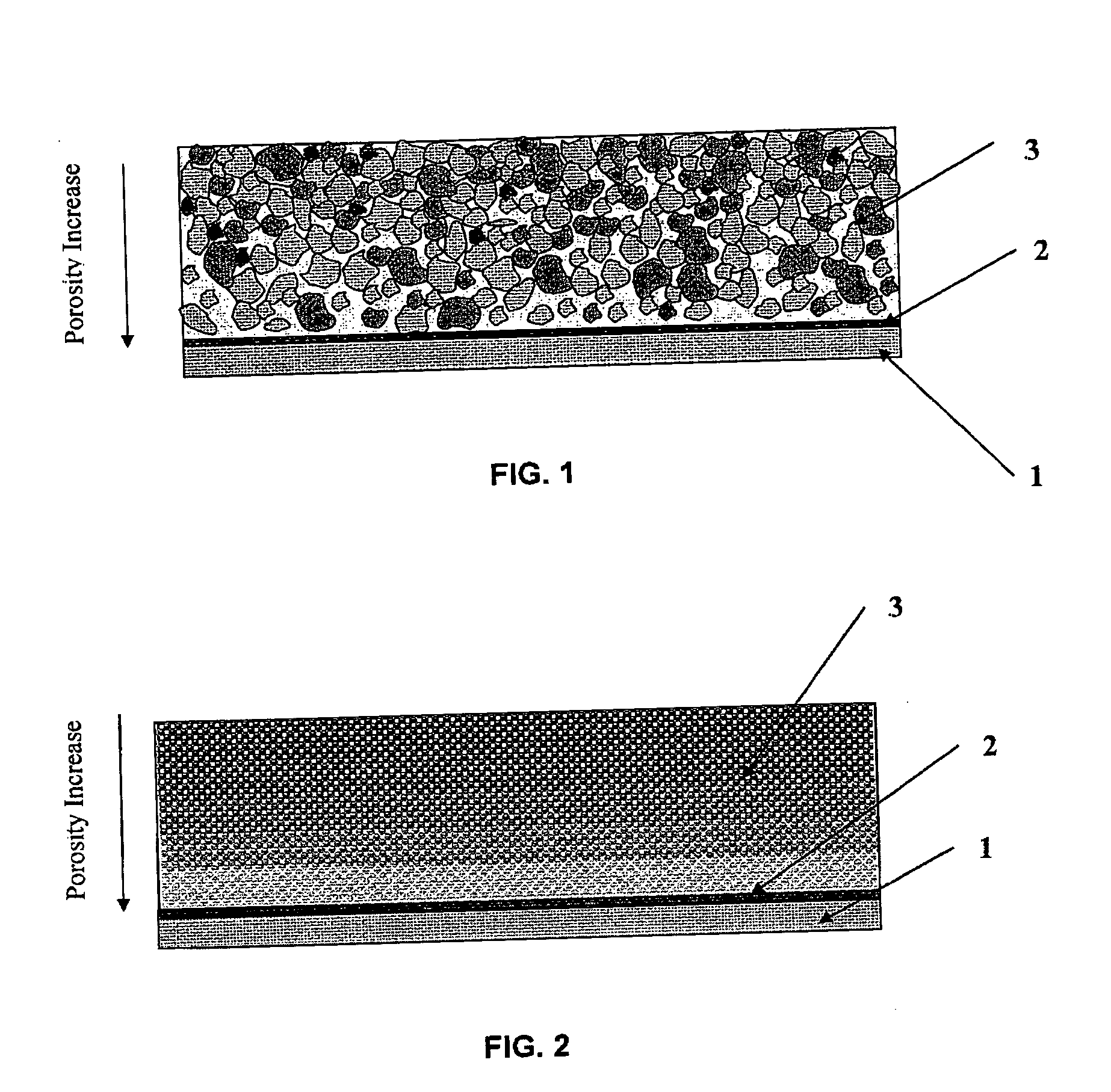 Battery electrode structure and method for manufacture thereof