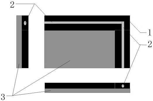 A non-excavation pipeline lining method pipeline repair layer connection method