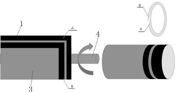 A non-excavation pipeline lining method pipeline repair layer connection method