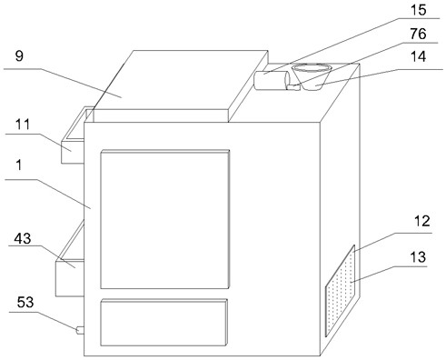 A device for making dried shiitake mushrooms with bactericidal effect