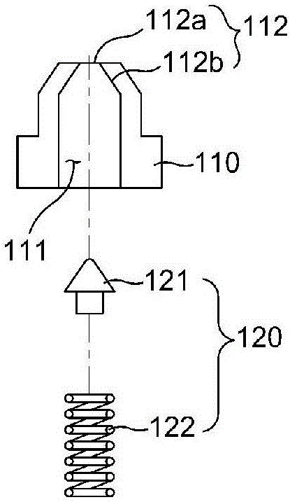 Adhesive type laminated-core member manufacturing apparatus and adhesive applying unit