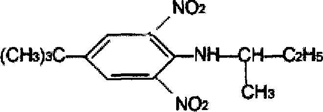 Butralin/pendimethalin and clomazone combined herbicide preparation