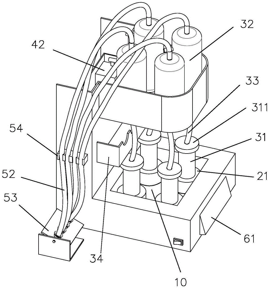 Multi-channel portable sulfur dioxide extraction device