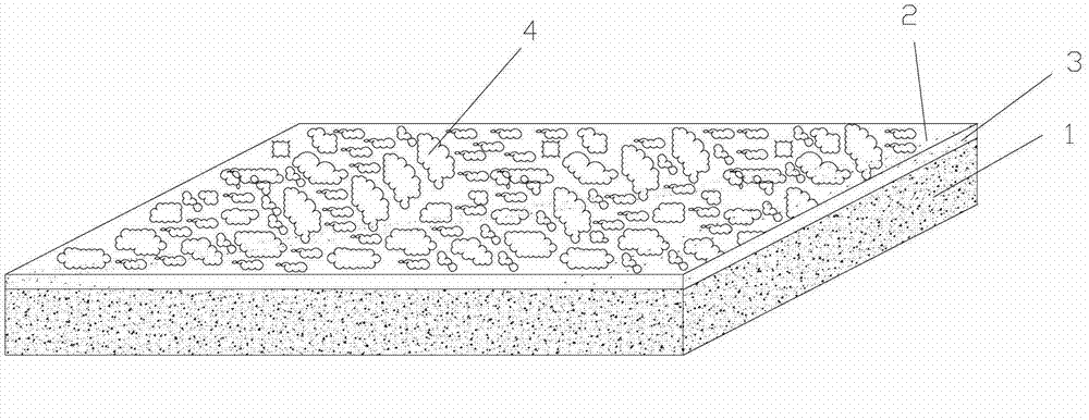 Overlong-afterglow shining artificial stone and preparation method thereof