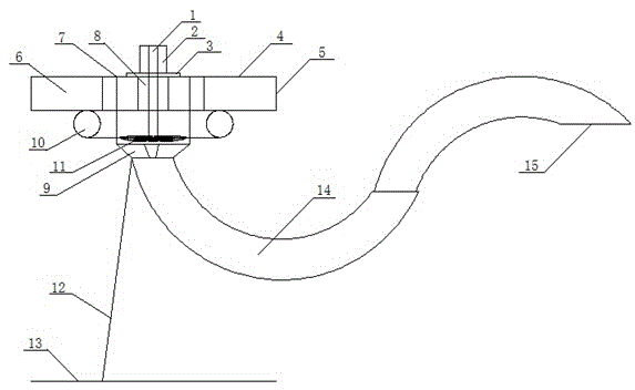 Vertical axis wave energy power generation device