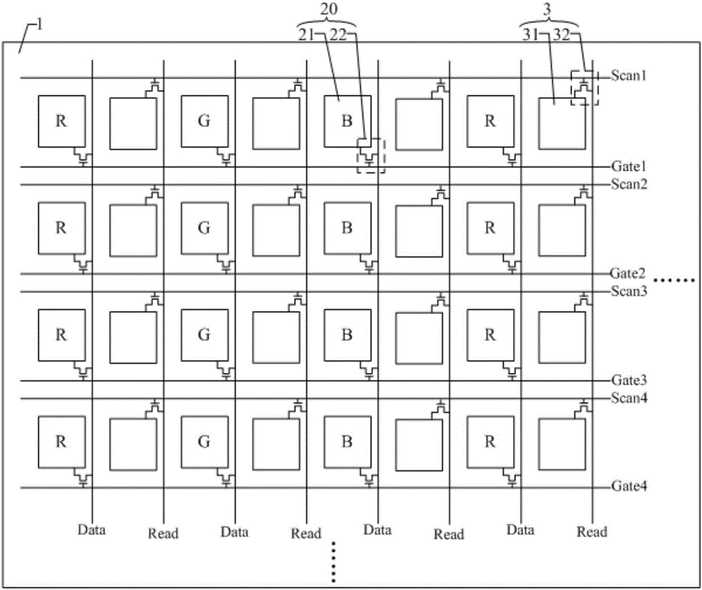 Array substrate, driving method therefor, display panel, and display device