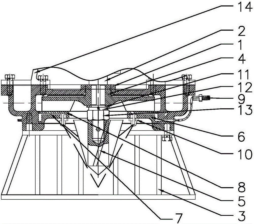 Stirring, cutting and breaking device of slurry pump