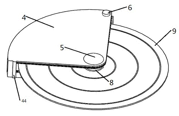 Portable and stretchable compact disc-read only memory (CD-ROM)