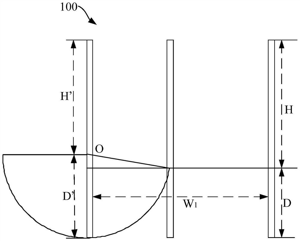 Foundation strengthening and reinforcing method for narrow foundation pit and foundation pit structure