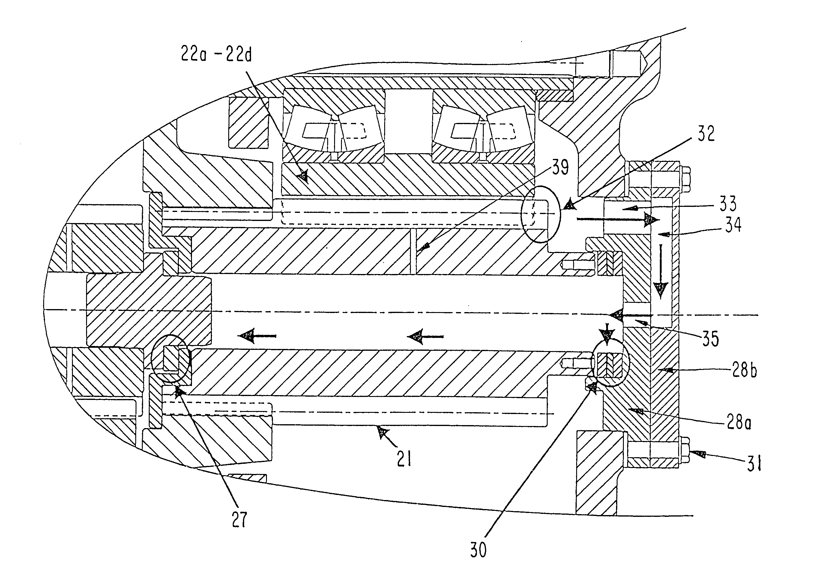 Lubrication system for planetary transmission