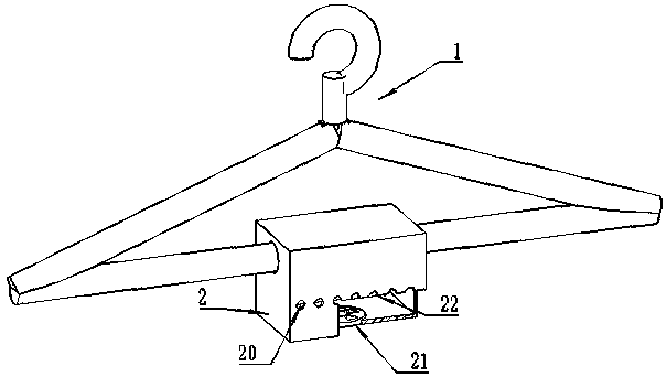 Internal cyclic heating hanger capable of facilitating evaporation