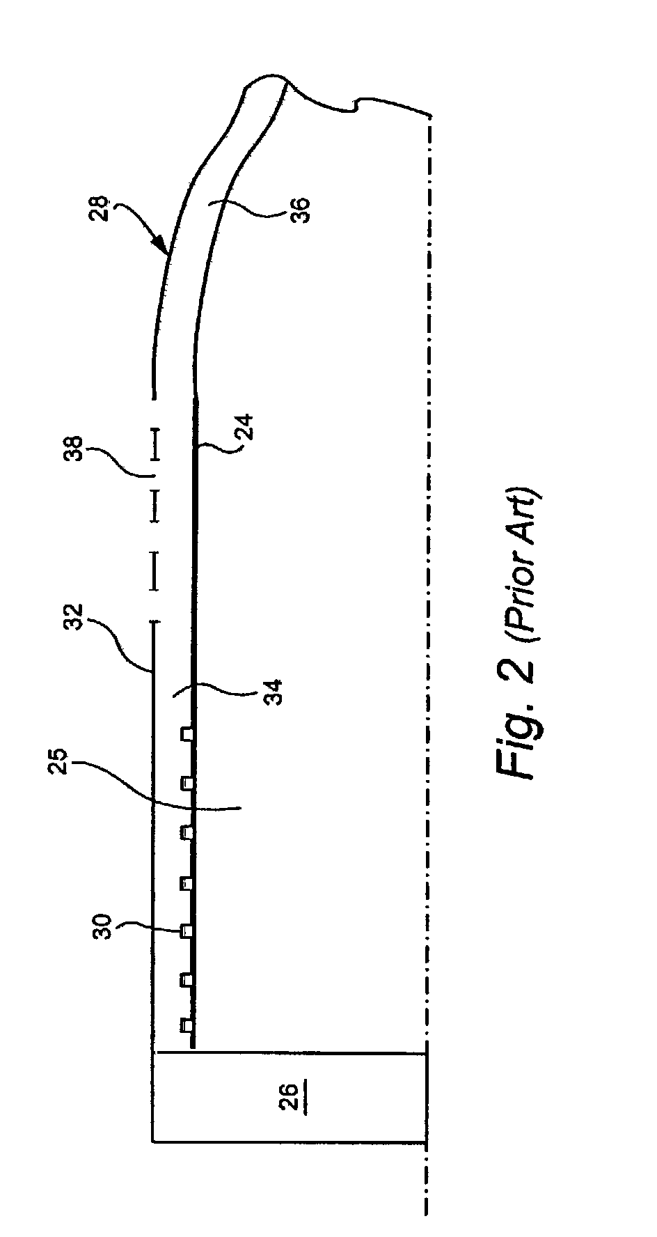Combustor liner with inverted turbulators