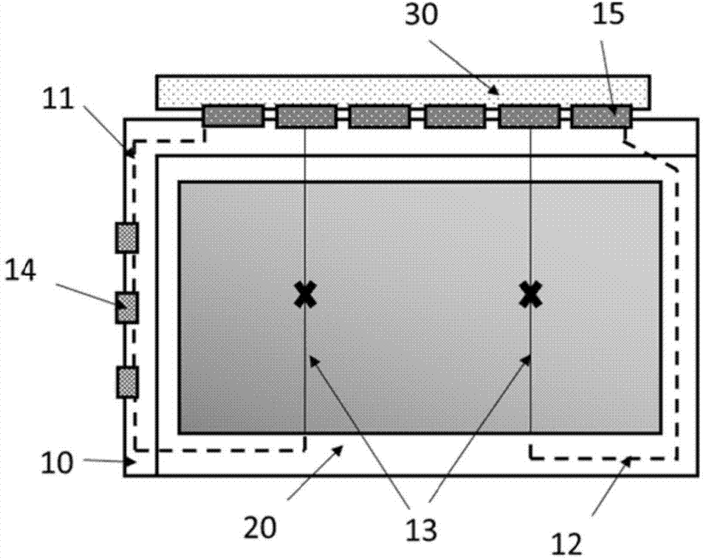 Liquid crystal display panel with repair wire structure