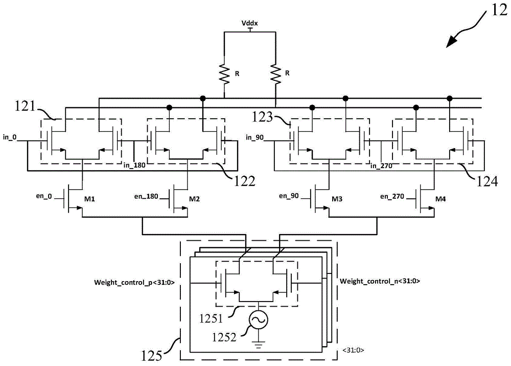 A fractional frequency divider