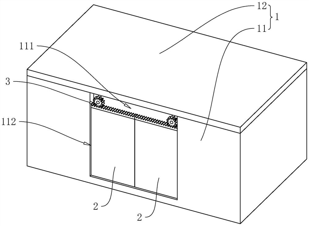 Basement civil air defense structure and construction method