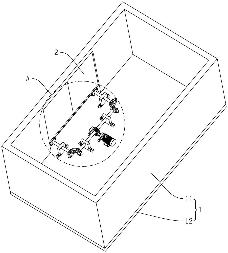 Basement civil air defense structure and construction method