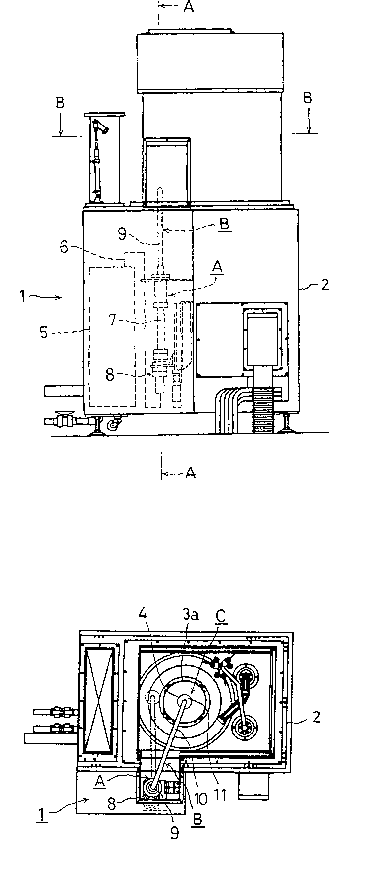 Rotary silicon wafer cleaning apparatus