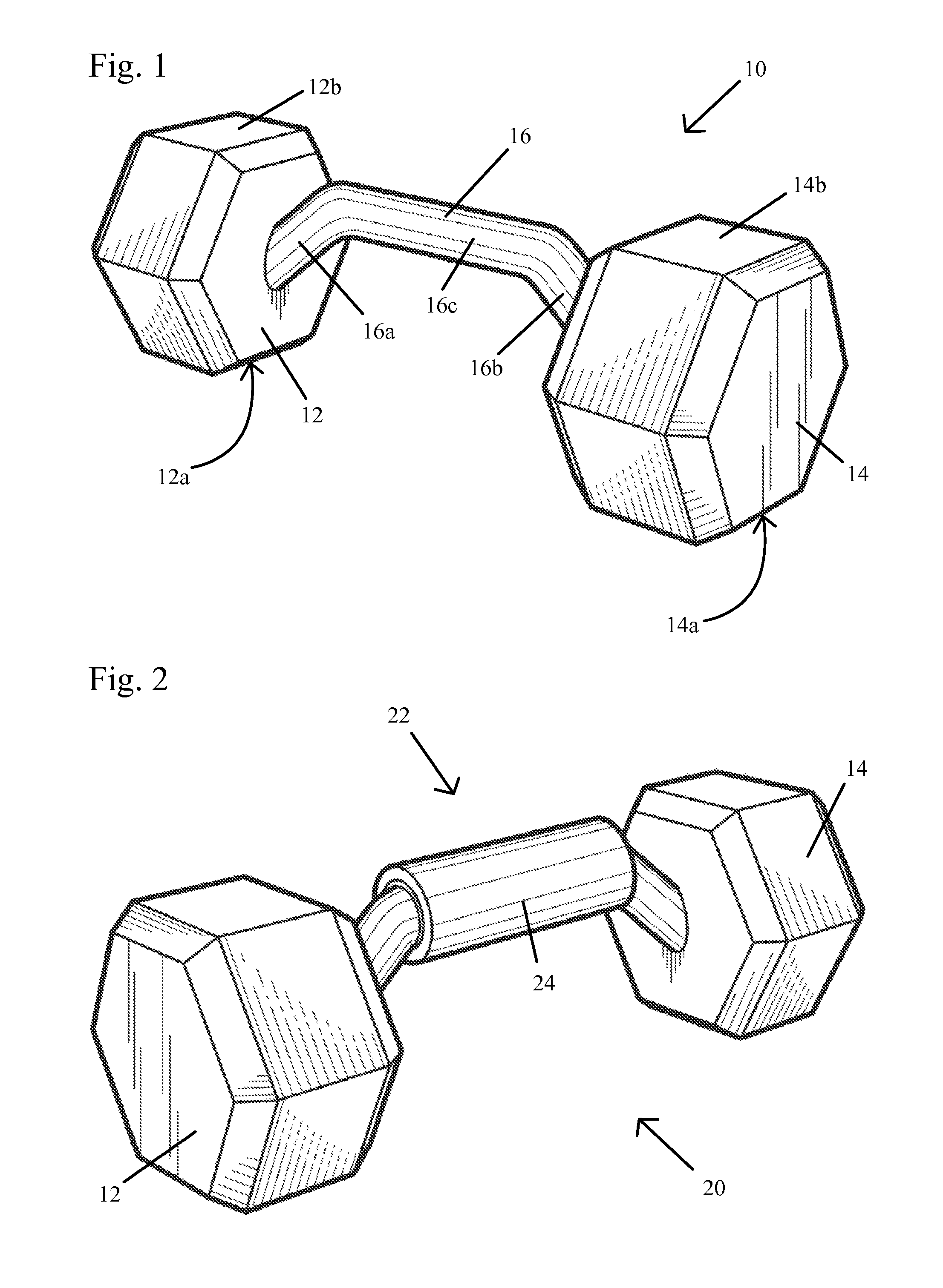 Dumbbell with Eccentric Bar
