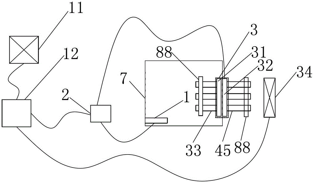 A water tank temperature control system