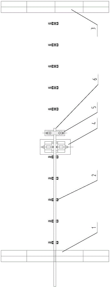 Steel tube perforating machine device and perforating method