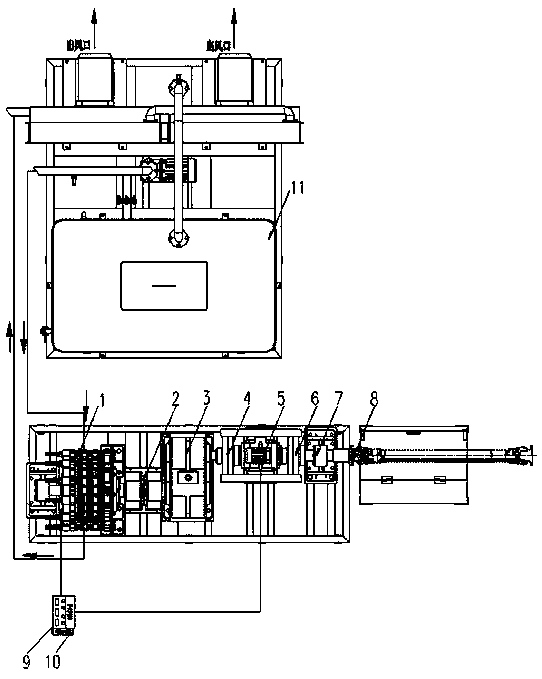 Milling drum driving system dynamic load torque test device for milling machine