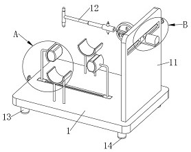 Clinical percussion examination device for neurology department