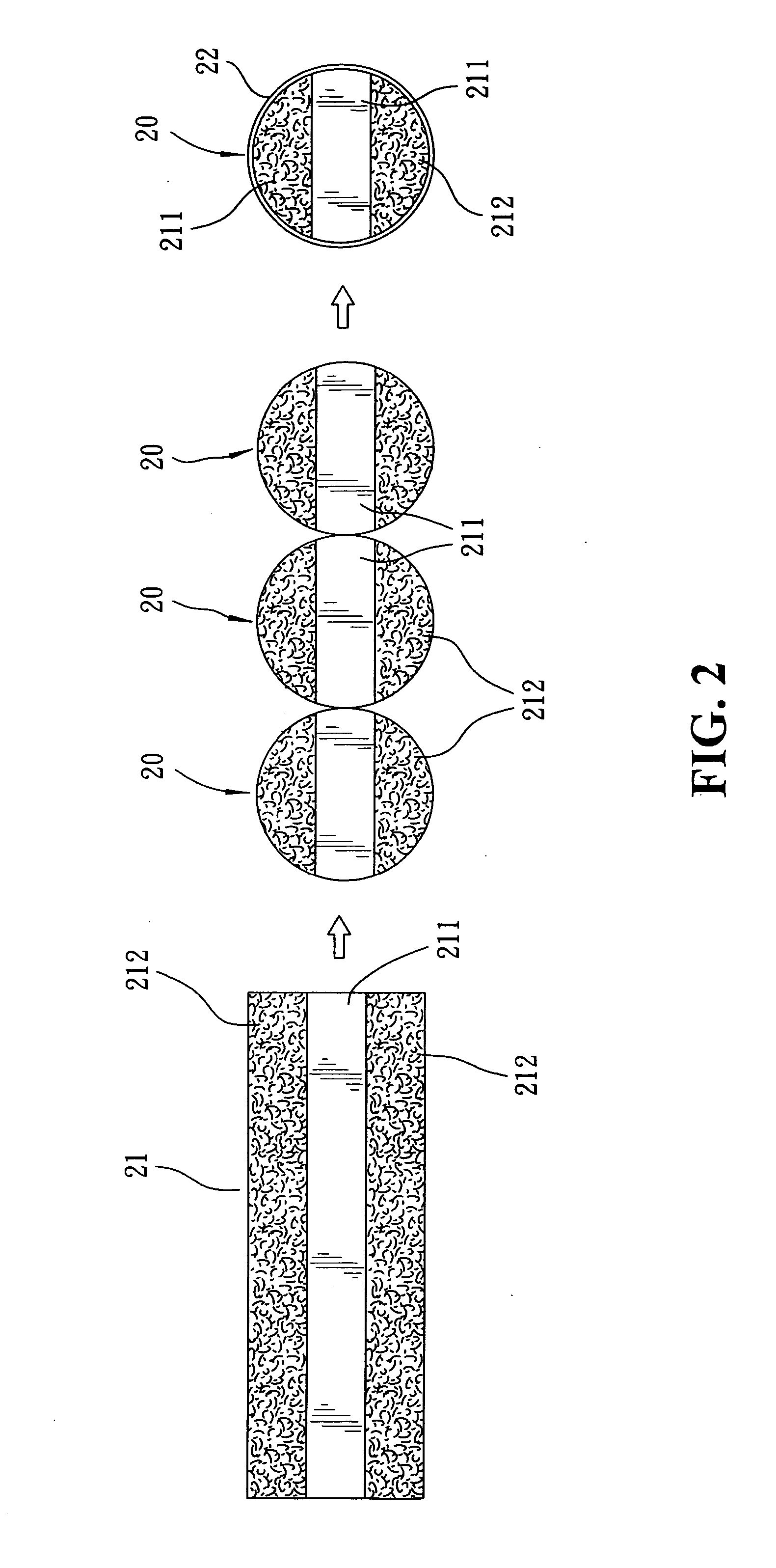 Manufacturing method of column and board articles