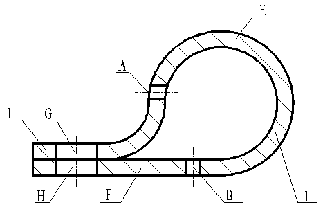 Elastic clamping hoop based on viscoelastic polyurethane layer