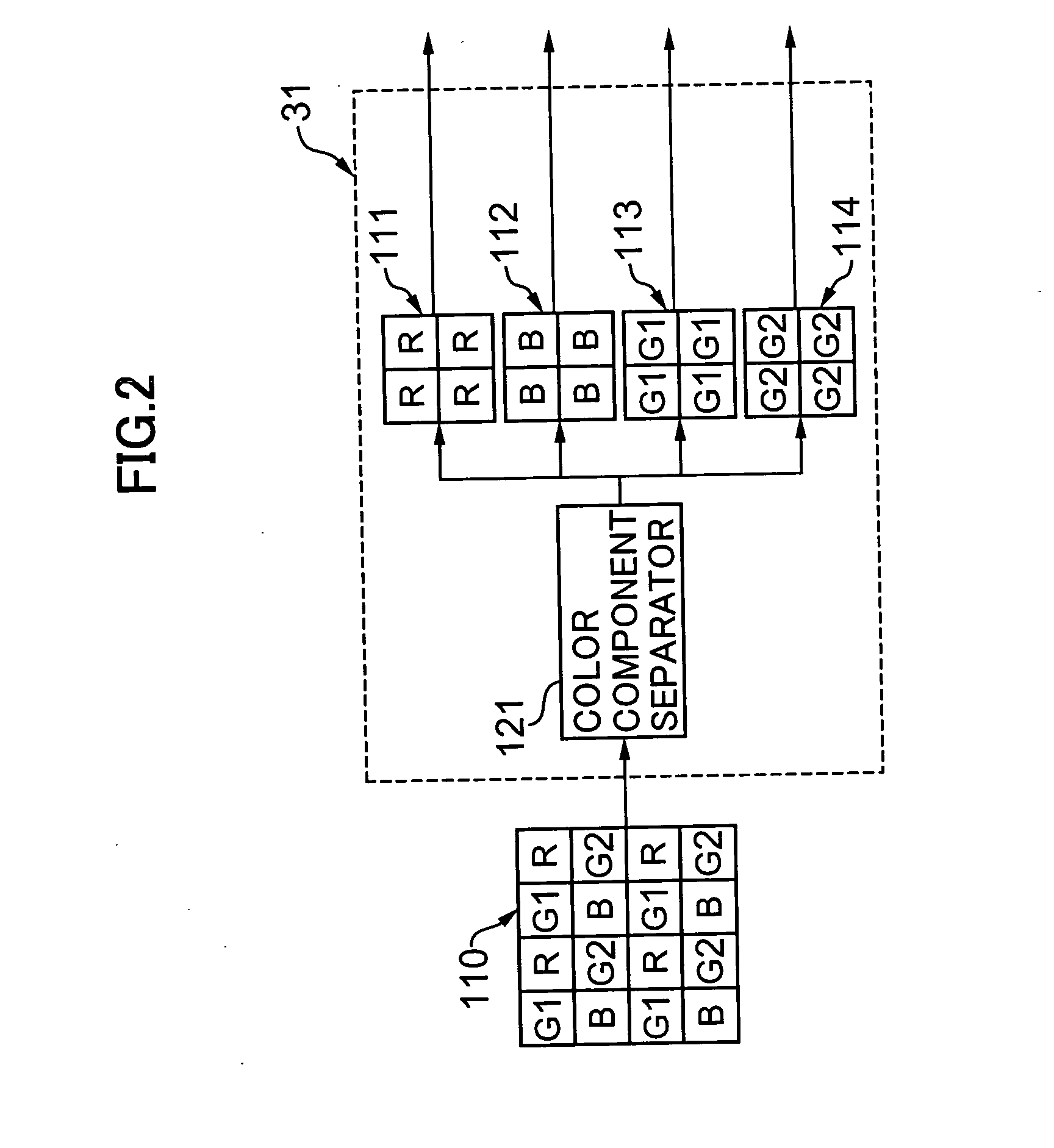 Image processing apparatus and method, image output unit, as well as digital camera and portable terminal using the image processing apparatus and output unit