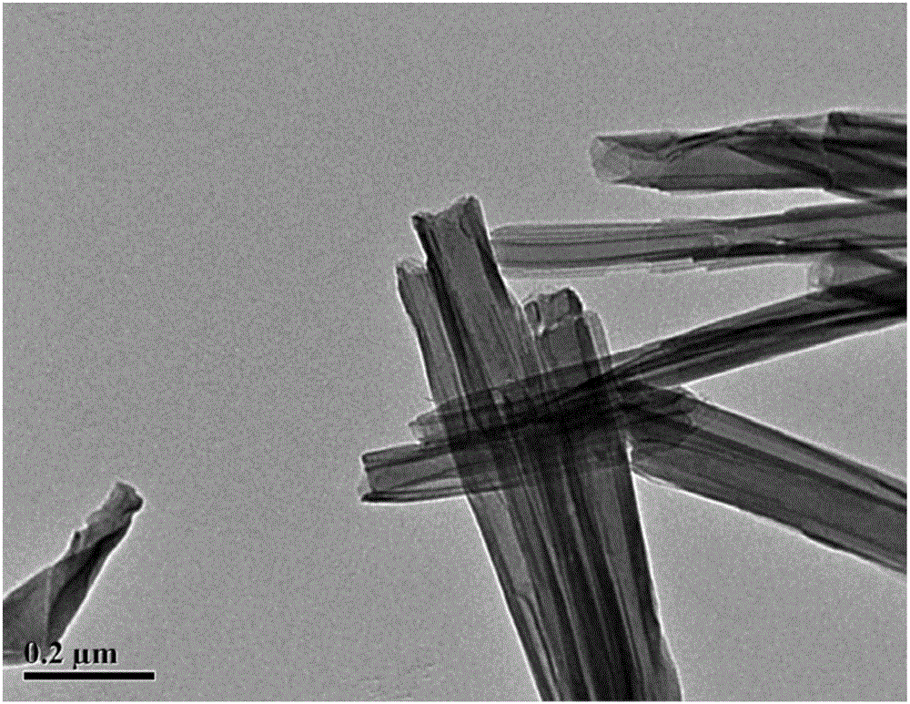 Vanadium oxide nanotube denitration catalyst with anti-poisoning performance and preparation method of catalyst