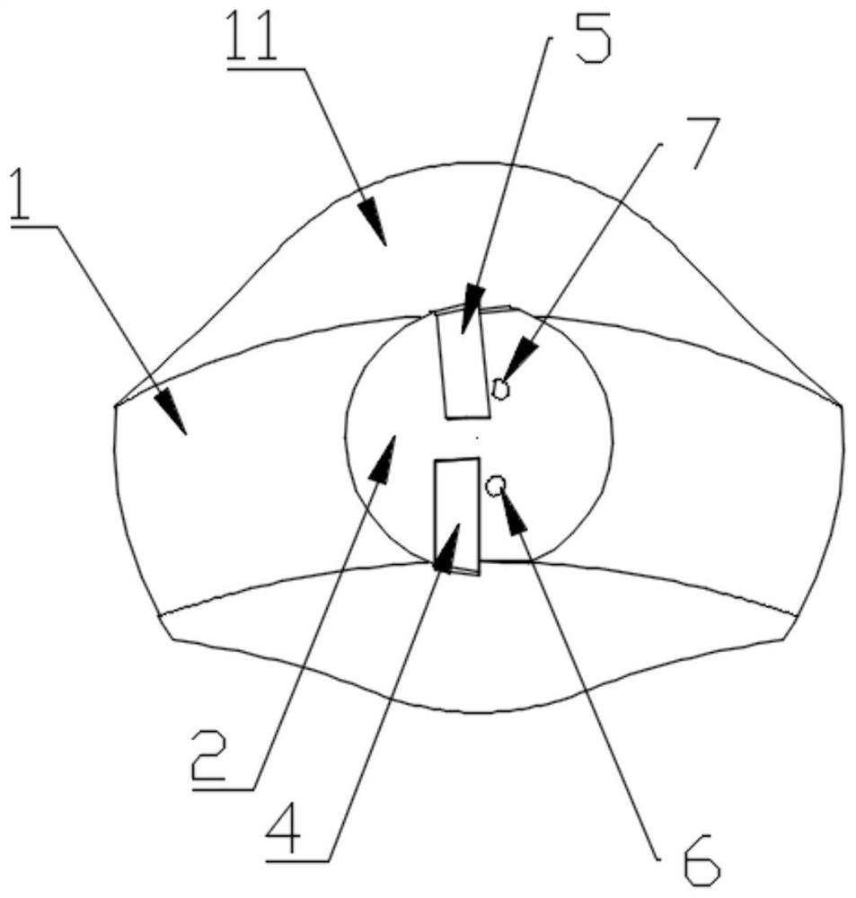 Fan-shaped super-long anti-seismic turning tool