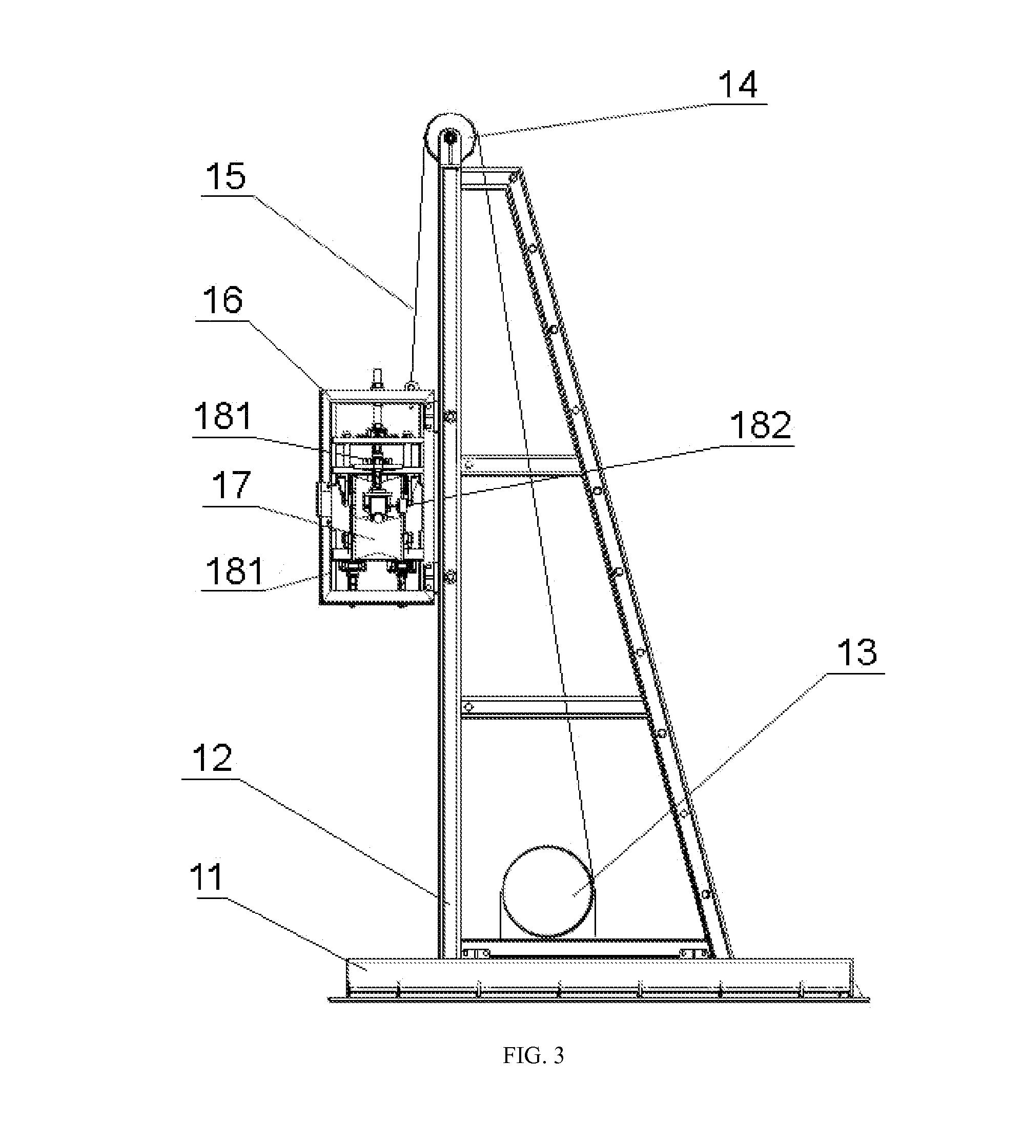 Method for Horizontally Winding and Unwinding a Parallel Wire Strand