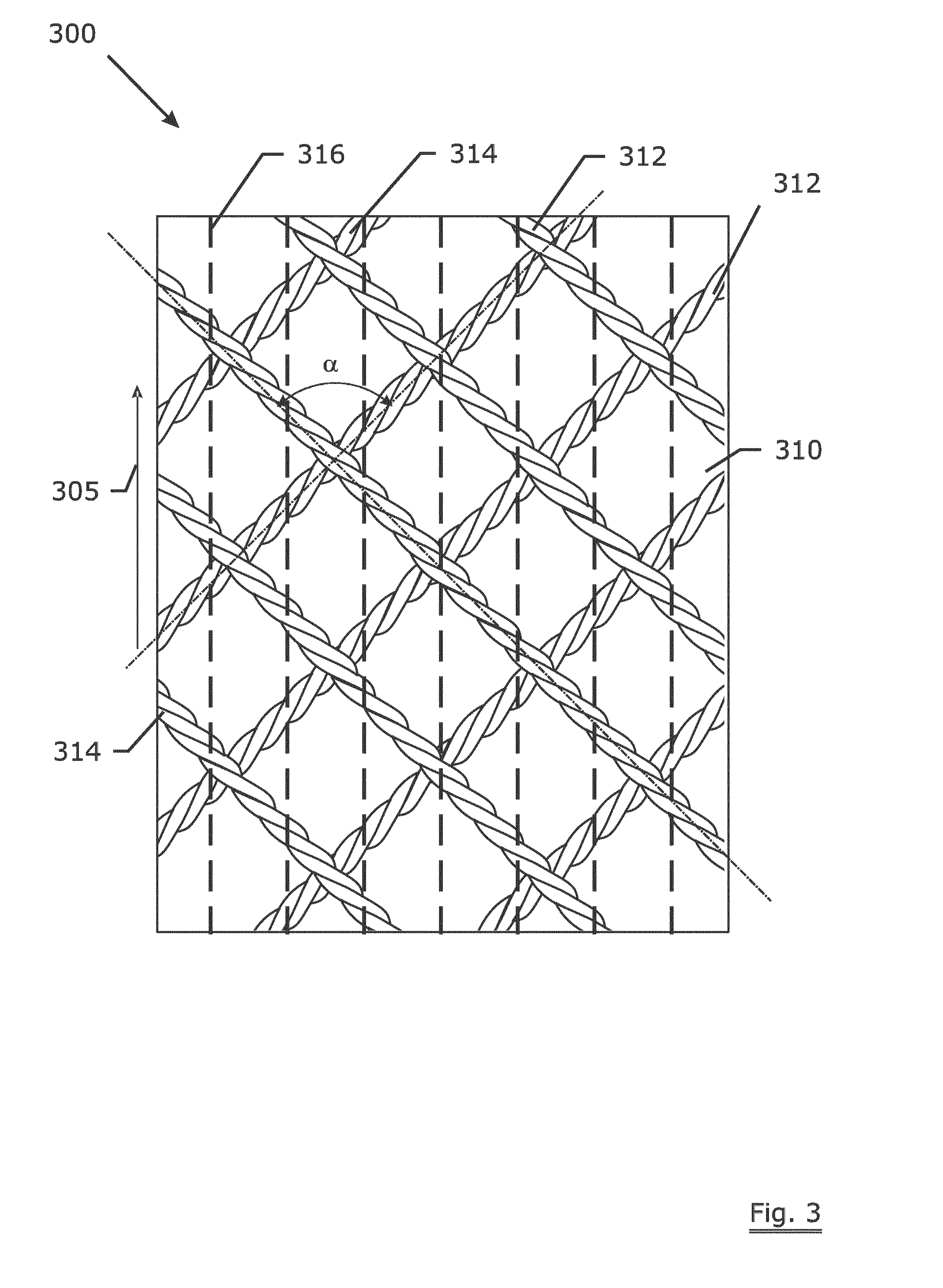 A structure for the reinforcement of pavements comprising assemblies of grouped metal filaments coupled to or integrated in a substrate
