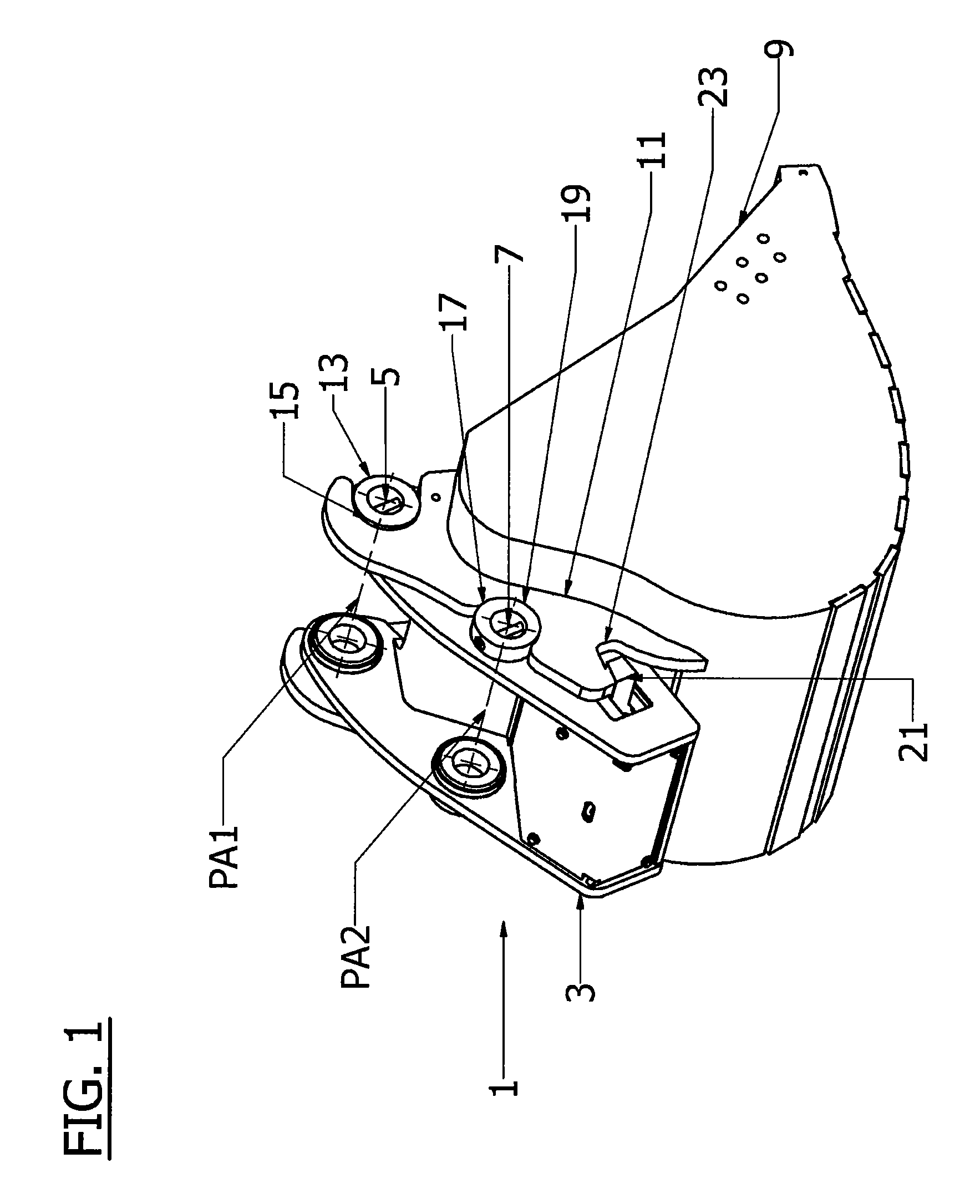 Quick coupling mechanism for tool attachment