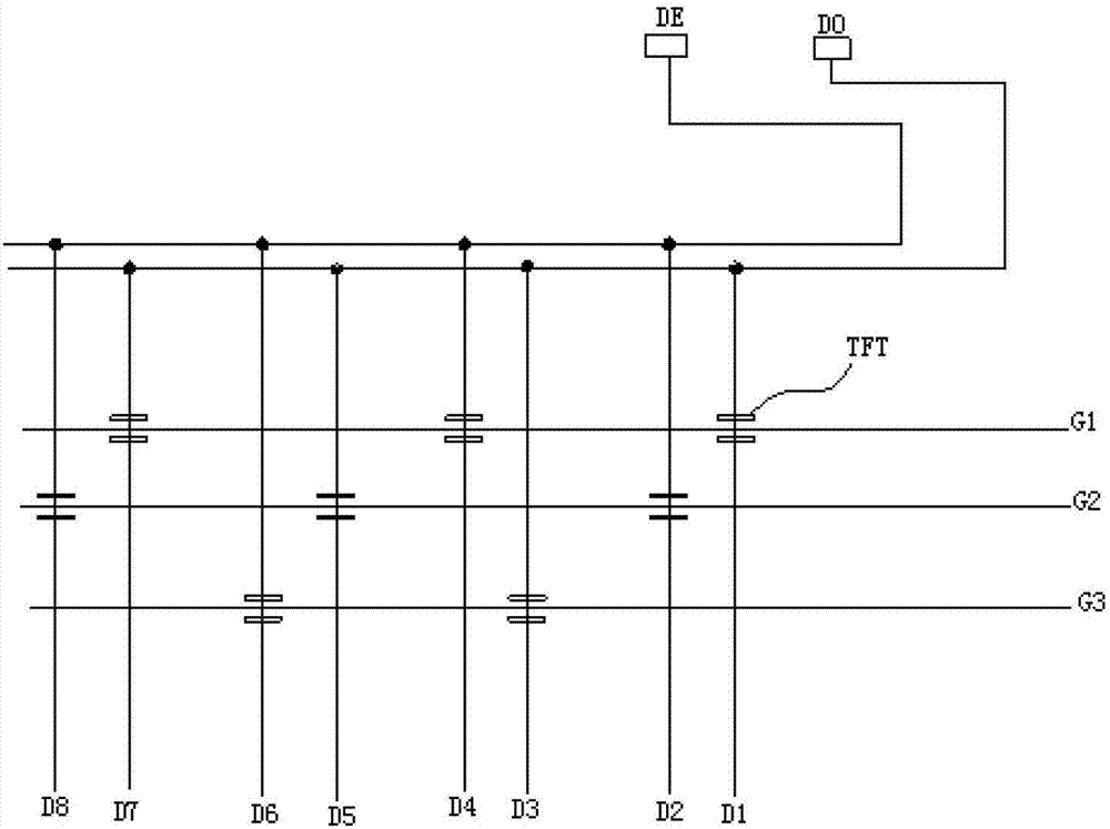 DDS (data-data short) detection structure and DDS detection method