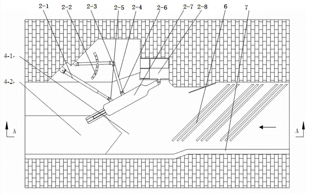 River-closure water-diversion system suitable for slope torrent watercourse water-diversion generation and hydropower stations