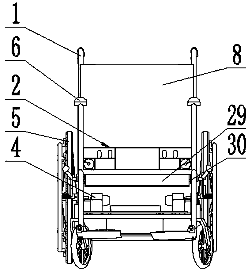 Anti-decubitus electric wheelchair